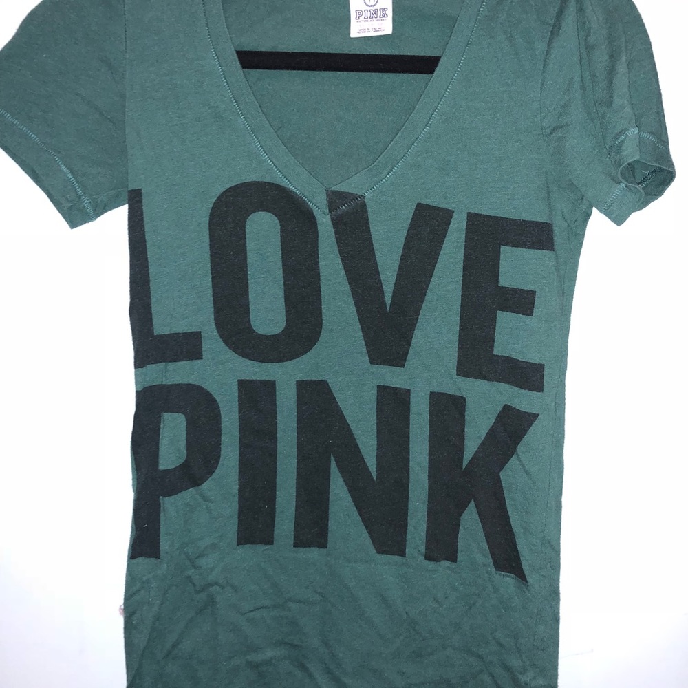 Love pink tee